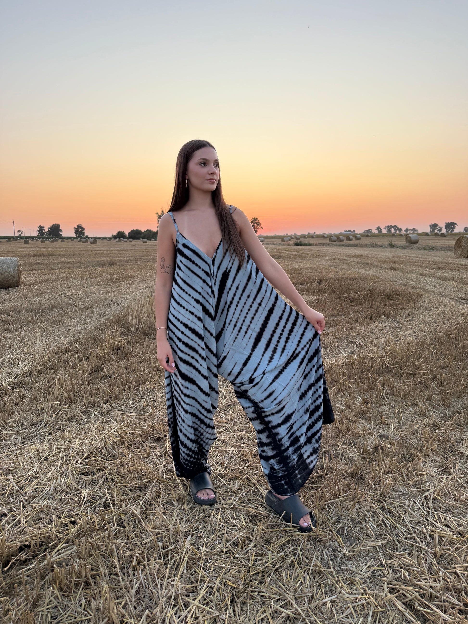 Shadow Waves Jumpsuit