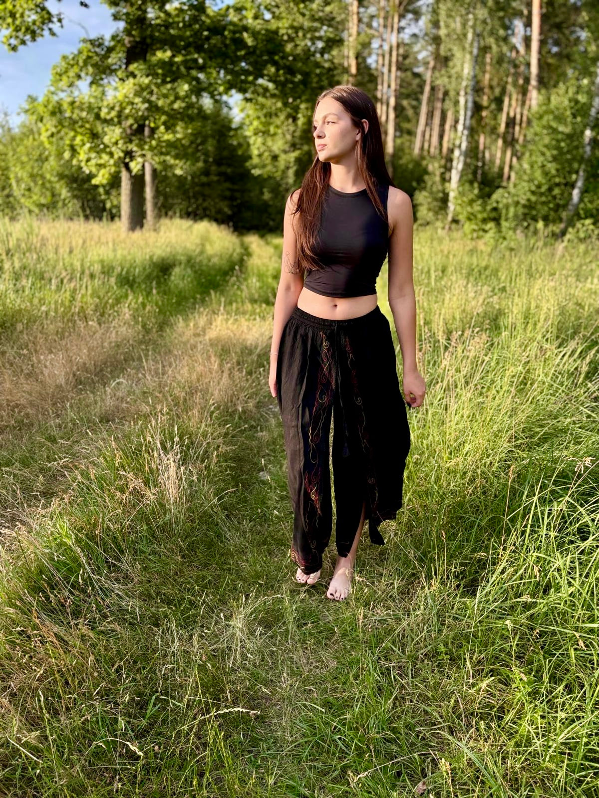 Black Aura Pants