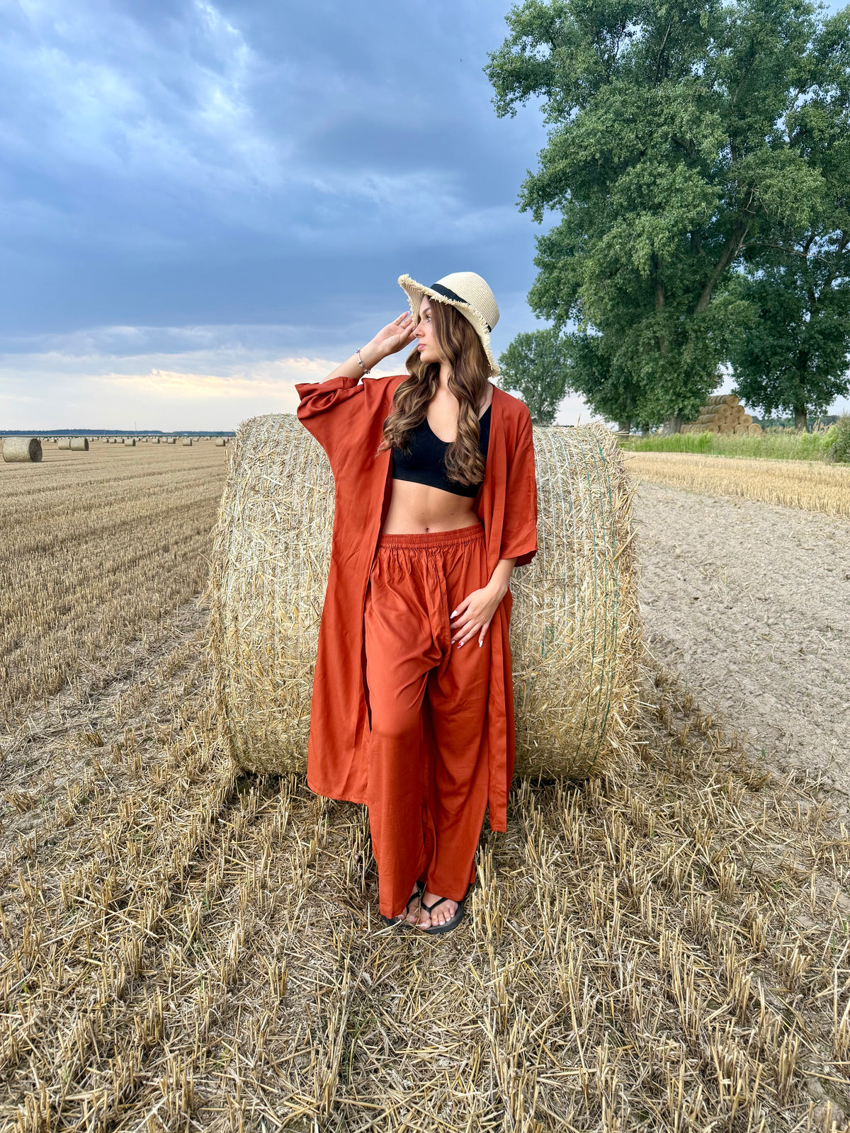 Set Sienna - Kimono i spodnie