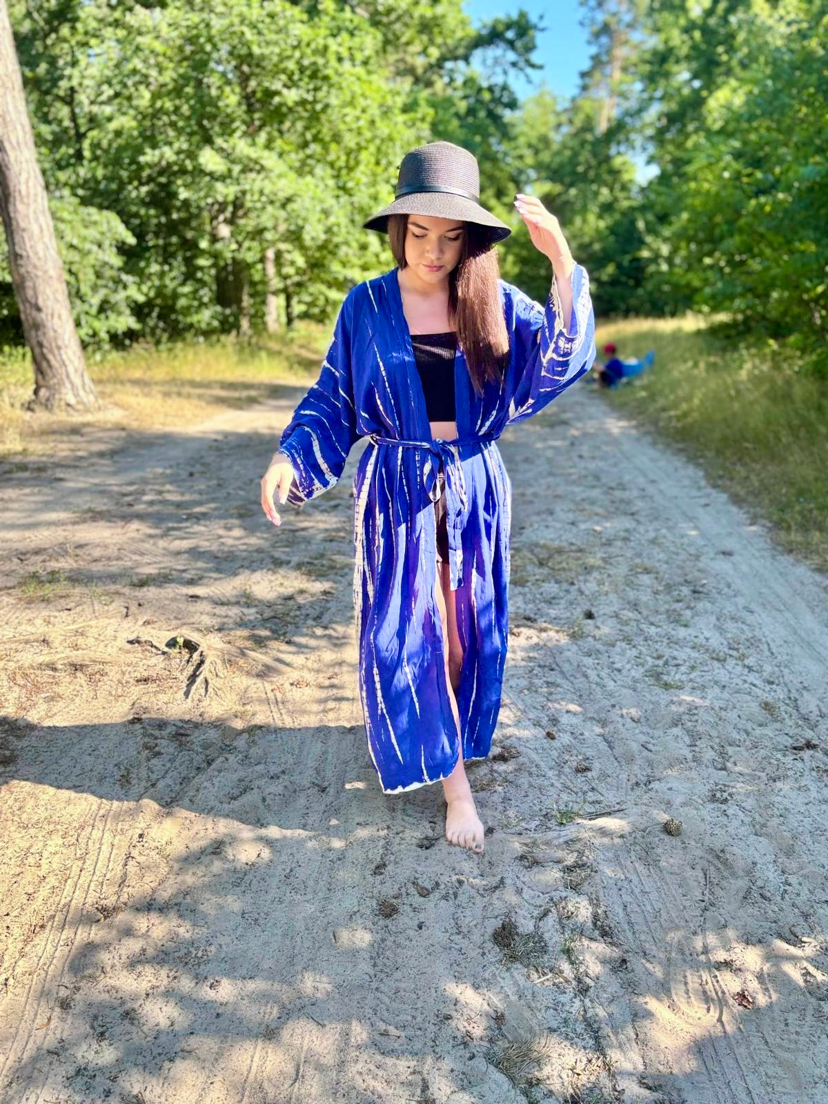 Kimono Indigo Night